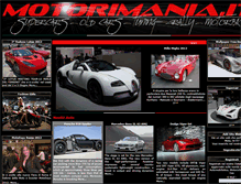 Tablet Screenshot of motorimania.it